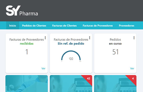 Desmaterialización de los intercambios entre las farmacias y sus proveedores