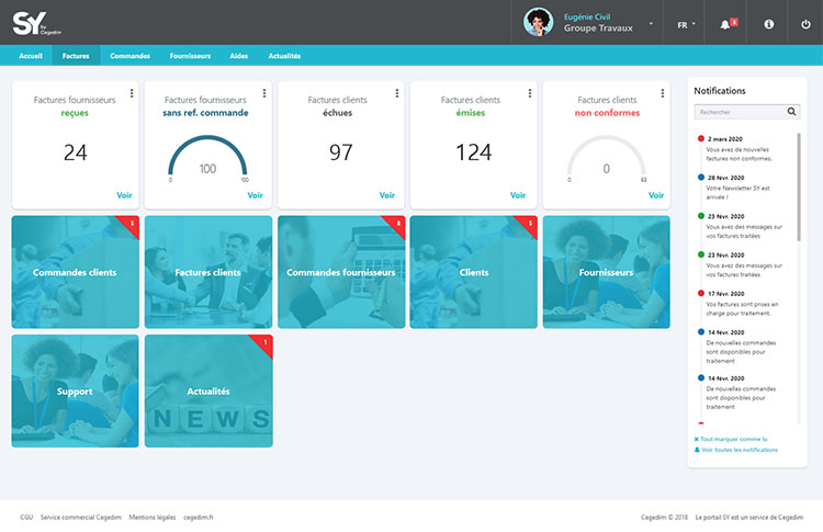 Invoices digitisation